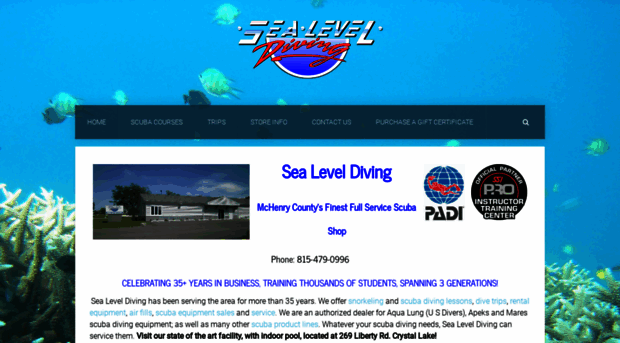 sealeveldiving.com