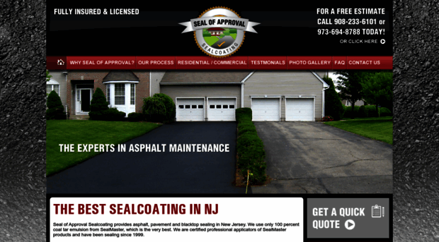 sealofapprovalsealcoating.com