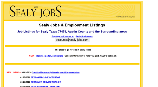 sealy-jobs.com