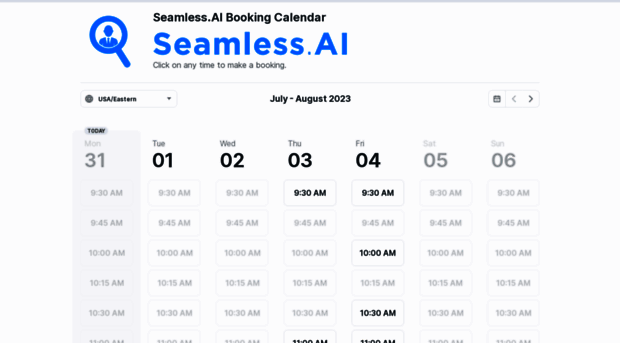 seamlessbookingcalendar.youcanbook.me