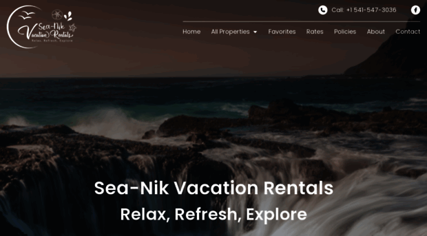 seanikvacationrentals.com