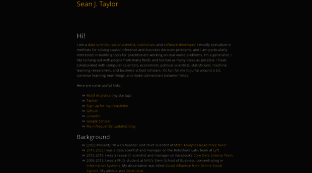 seanjtaylor.com