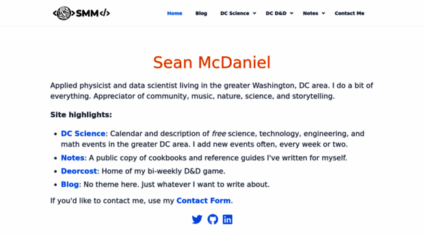 seanmmcdaniel.com