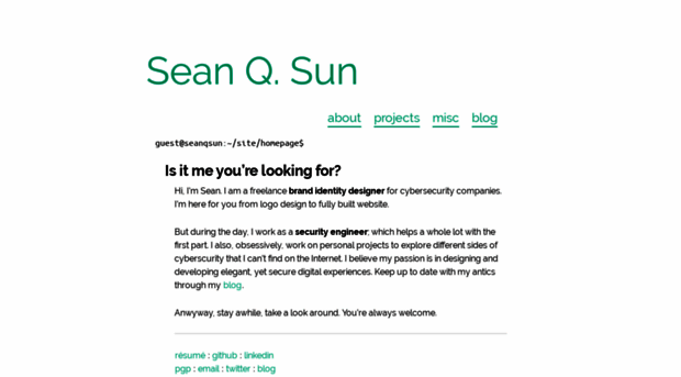 seanqsun.com