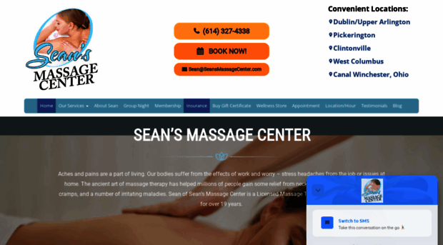 seansmassagecenter.com