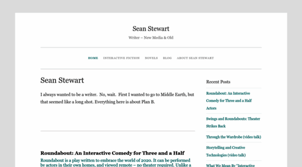 seanstewart.org