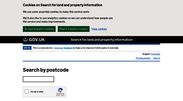 search-property-information.service.gov.uk