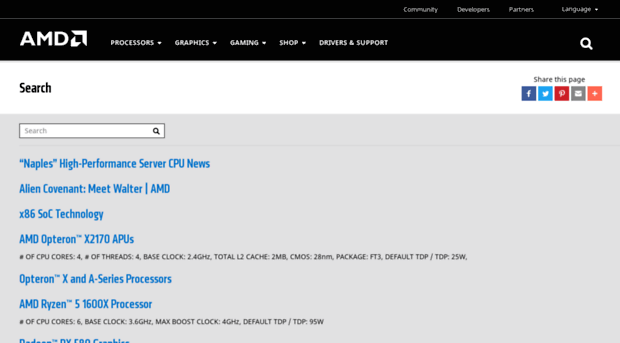 search.amd.com