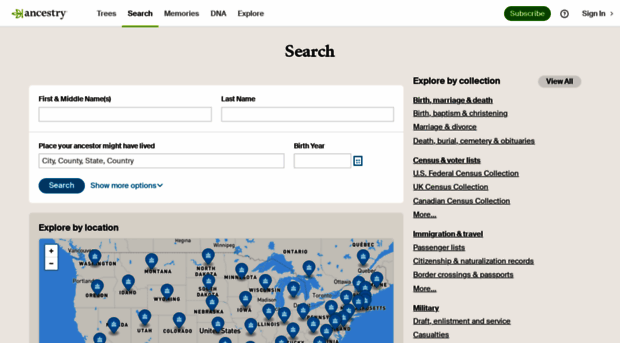 search.ancestry.com