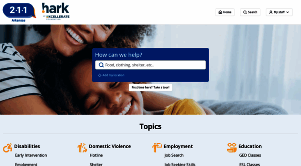 search.arkansas211.org