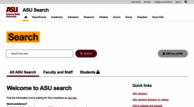 search.asu.edu