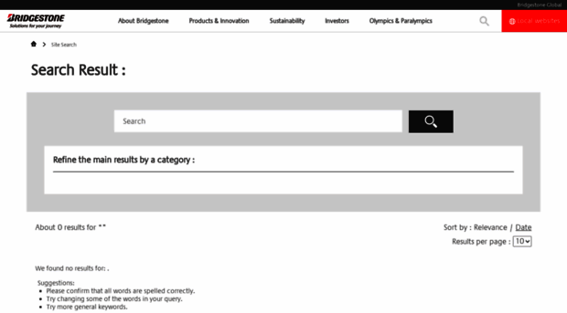 search.bridgestone.com