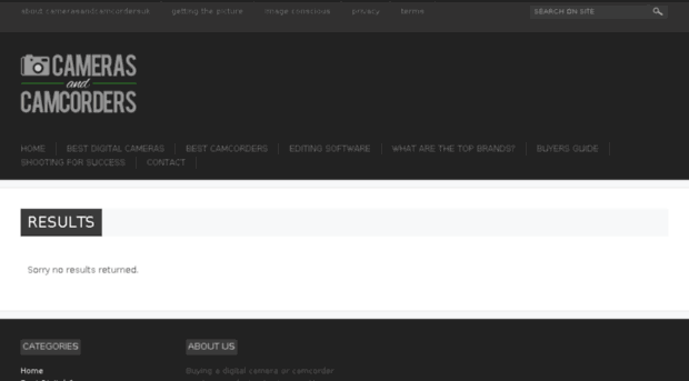 search.camerasandcamcordersuk.com