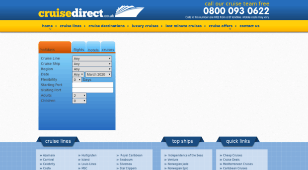 search.cruisedirect.co.uk