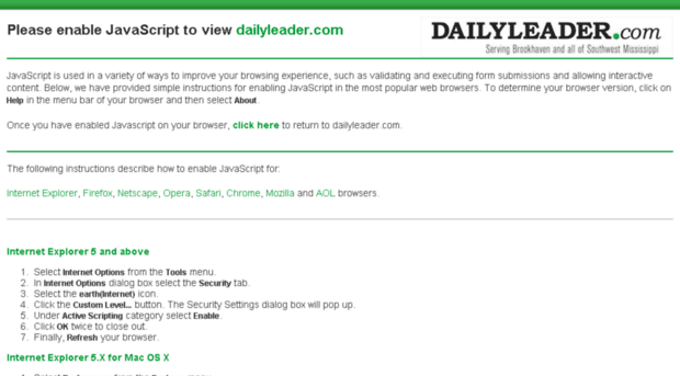 search.dailyleader.com