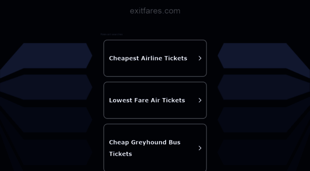 search.exitfares.com