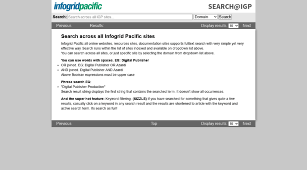 search.infogridpacific.com