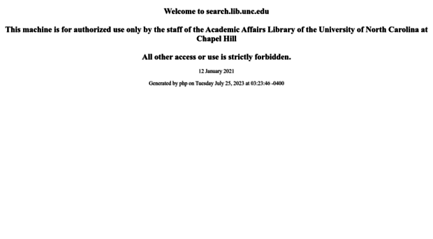 search.lib.unc.edu