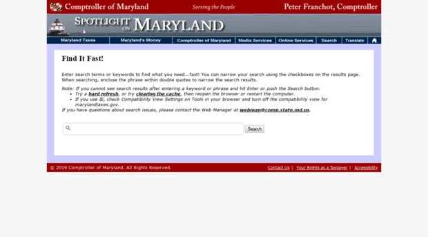 search.marylandtaxes.com