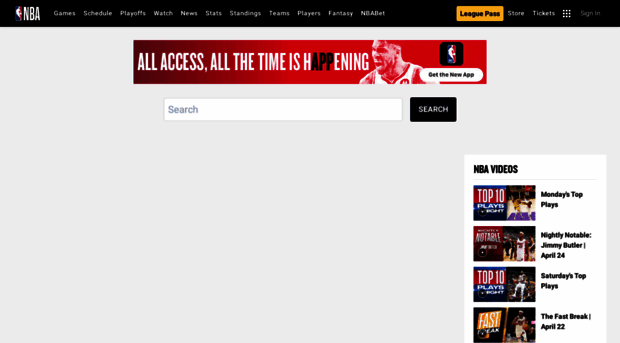 search.nba.com