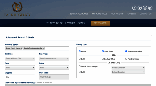 search.parkregency.com