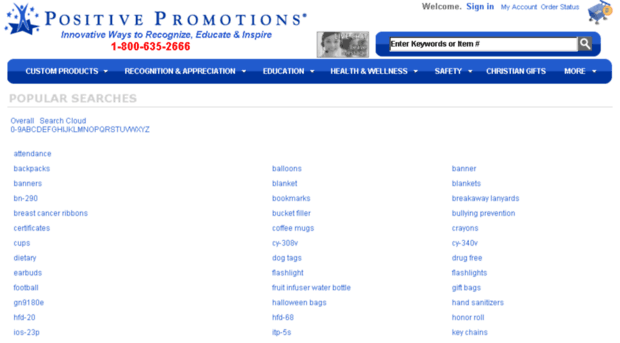 search.positivepromotions.com