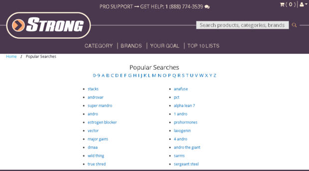 search.strongsupplementshop.com