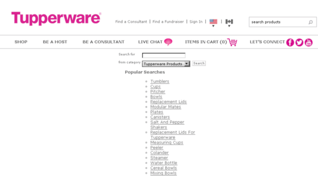 search.tupperware.com