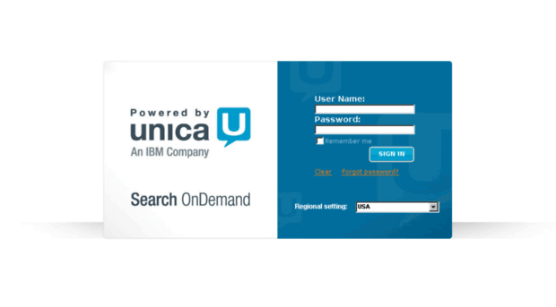 search.unica.com