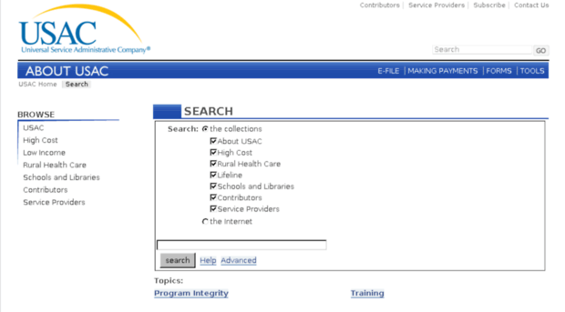 search.universalservice.org
