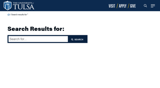 search.utulsa.edu