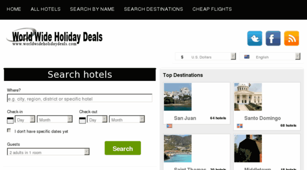 search.worldwideholidaydeals.com