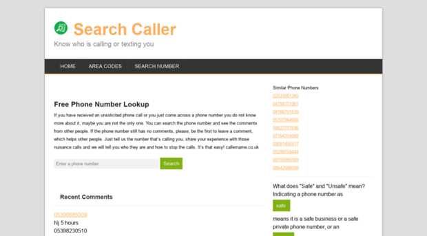 searchcaller.co.uk