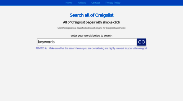 searchcraigslist.net