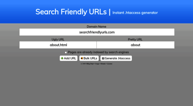 searchfriendlyurls.com