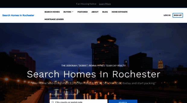 searchhomesinrochester.com