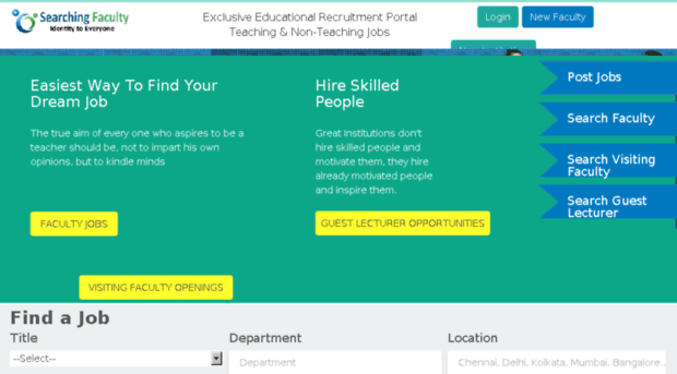 searchingfaculty.com