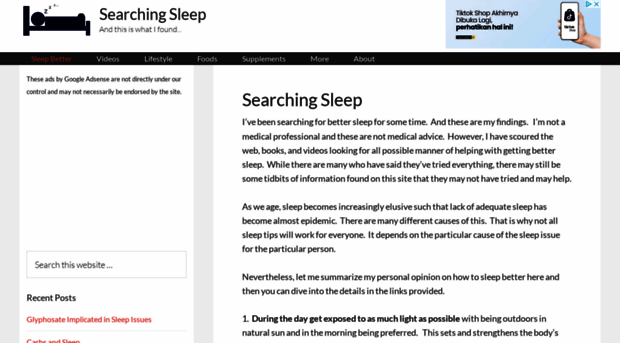 searchingsleep.com