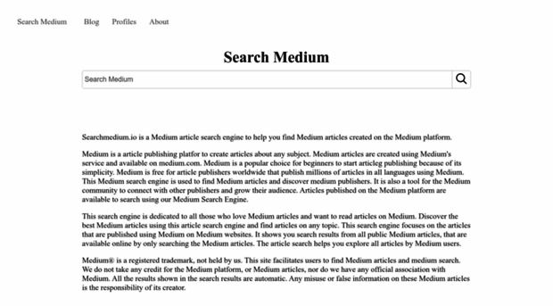 searchmedium.io