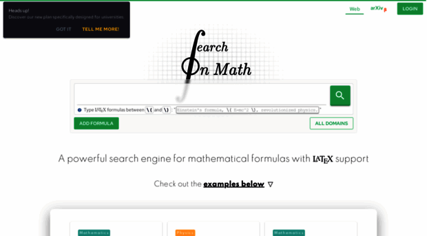 searchonmath.com