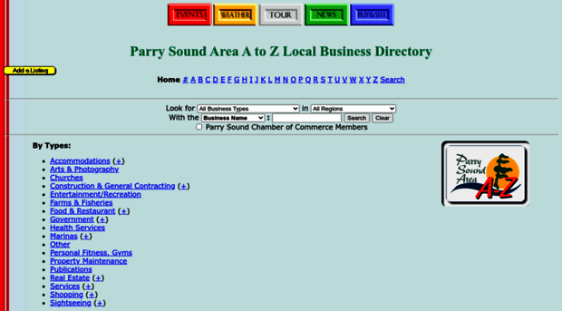 searchparrysound.com