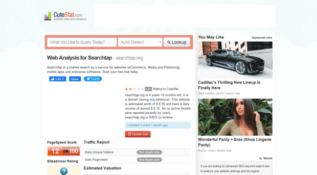 searchtap.org.cutestat.com