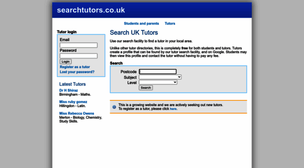 searchtutors.co.uk