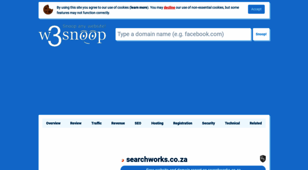 searchworks.co.za.w3snoop.com