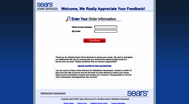 searssurveys.com