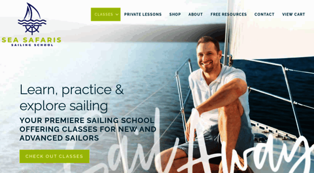 seasafarissailingschool.com