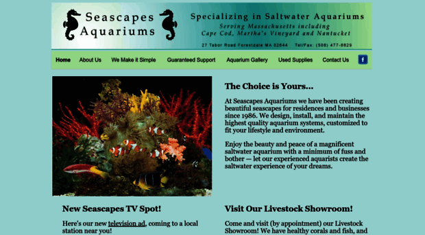 seascapesaquariums.com