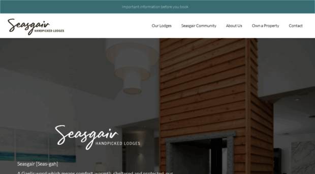 seasgairlodges.com