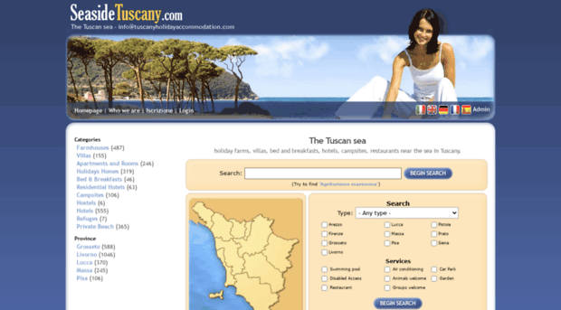 seasidetuscany.com