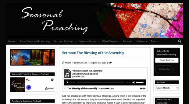 seasonalpreaching.com